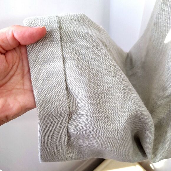 NWT Emma James Cream Khaki Tweed Trousers Pants Sz 16 - Picture 5 of 15